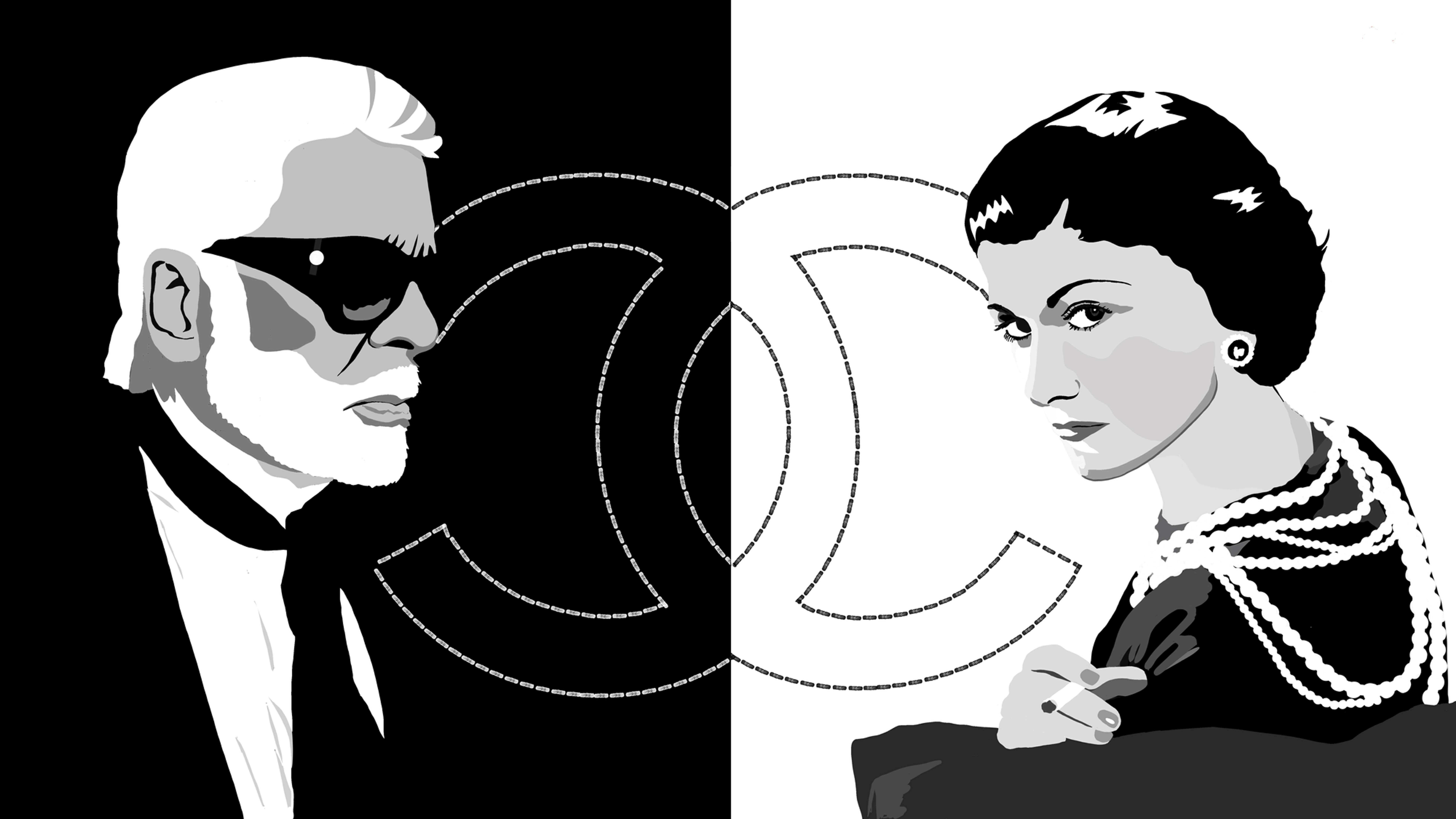 Coco Chanel and Karl Lagerfeld: a blind date of titans | Ya'ara
